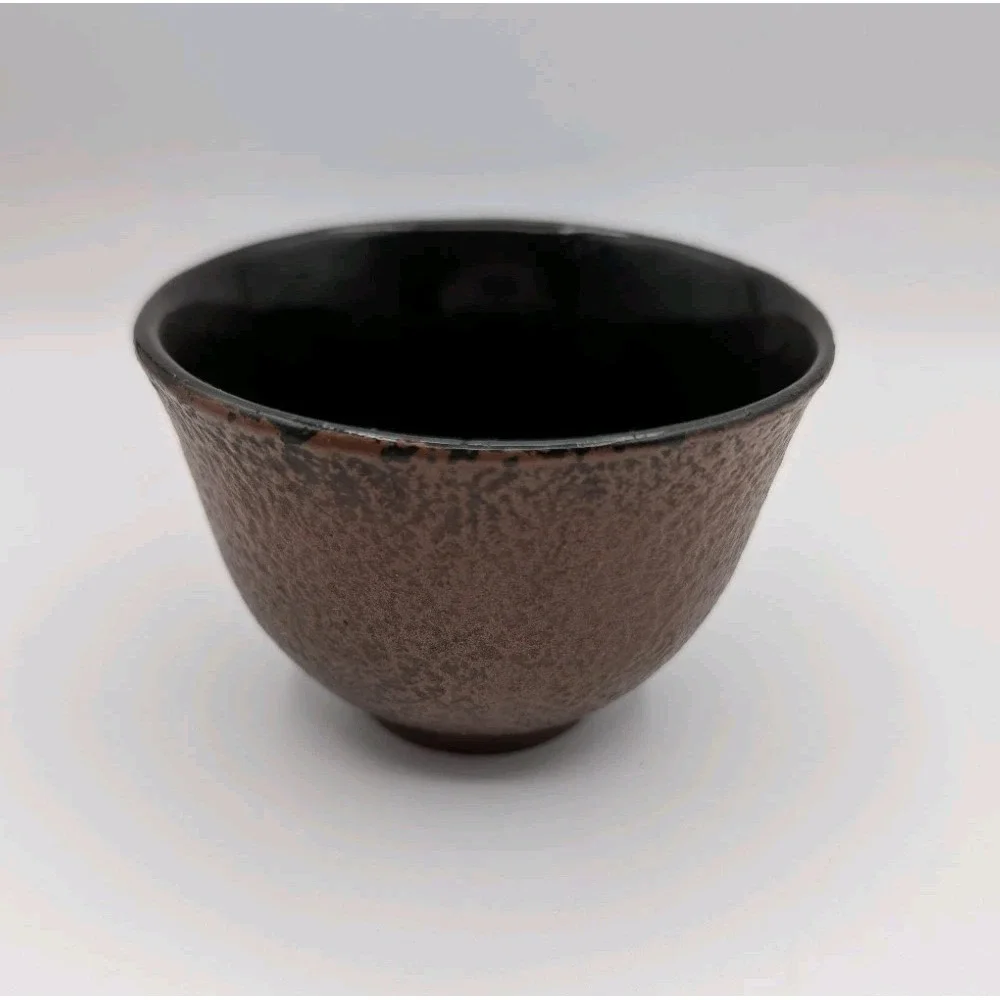 Vintage Japanese Cast Iron Tea Cup